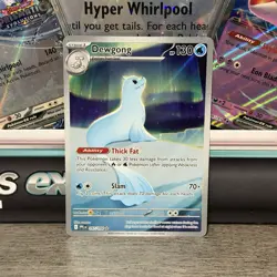 Pokemon TCG - Phantasmal Flames - Dewgong Illustration Rare - 097/094 NM - Image 1