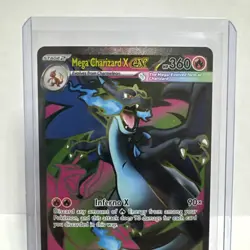 Pokemon TCG Mega Charizard X EX Full Art Ultra Rare Phantasmal Flames 109/094 - Image 2