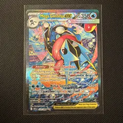 Mega Greninja EX 116/086 (CRIEN) | Full Art Holo Rare Stage 2 HP 350 EN 2026 - Image 2