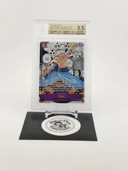 2026 ONE PIECE OP15 ADVENTURE ON KAMI'S ISLAND MANGA ALT ART #118 ENEL BGS 9.5 - Image 1