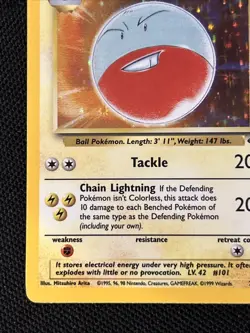 Pokemon Electrode 02/64 Jungle Holo *Near Mint* Never Played Card - Image 2