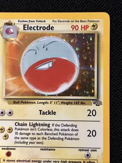 Pokemon Electrode 02/64 Jungle Holo *Near Mint* Never Played Card - Image 4