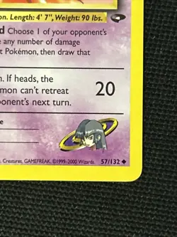 Pokemon Sabrina's Jynx 57/132 (1st Edition) *Near Mint* Never Played Card - Image 5