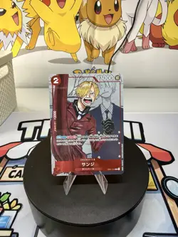One Piece TCG OP01-013 Sanji Japanese 25th Anniversary Edition Card Mint/NM - Image 1