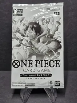 One Piece Card Game TCG Tournament Pack Volume 5 *Sealed English - Image 1