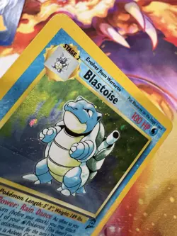 Pokemon TCG Blastoise Base Set 2 Holo Card 2/130 Unlimited Rare LP 🌀 - Image 3
