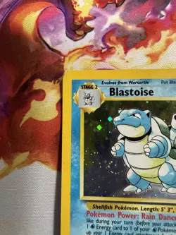 Pokemon TCG Blastoise Base Set 2 Holo Card 2/130 Unlimited Rare LP 🌀 - Image 4
