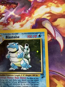 Pokemon TCG Blastoise Base Set 2 Holo Card 2/130 Unlimited Rare LP 🌀 - Image 5