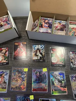 Bandai One Piece Card Game Card Lot Foil/Holo Alt Art English 750+ cards - Image 2