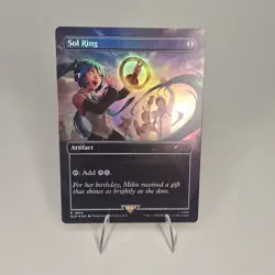 Hatsune Miku: Sakura Superstar - Sol Ring MTG Foil Secret Lair Drop Series 1604 - Image 1