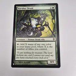 Harabaz Druid #105 Near Mint The List Magic MTG - Image 1