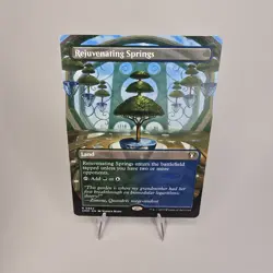MTG Rejuvenating Springs (Borderless) Commander Masters Non-Foil LP - Image 1