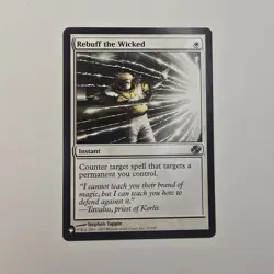 MTG Rebuff the Wicked - The List - Magic The Gathering Near Mint Non-Foil - Image 1