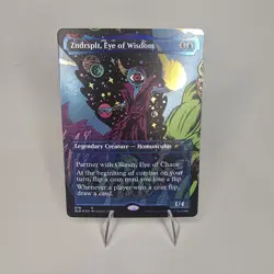 Zndrsplt, Eye of Wisdom (379) Foil Reversible Borderless MTG Secret Lair LP - Image 1