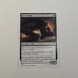 Rat Colony - White Border Near Mint, English Mystery Booster 2 MTG Non-Foil - Image 1