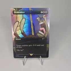 Dismember (7011) SpongeBob Secret Lair Drop Foil Magic The Gathering MTG LP - Image 1