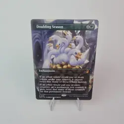 MTG Doubling Season Anime Borderless MTG Wilds of Eldraine Mythic 0081 NM - Image 1