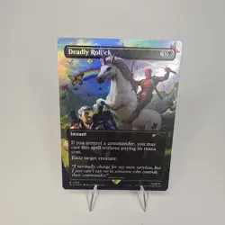 MTG - Deadly Rollick (Rainbow Foil) Deadpool Secret Lair Drop LP - Image 1