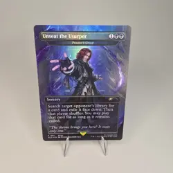MTG Unseat the Usurper Praetors Grasp Rainbow Foil FINAL FANTASY Secret Lair - Image 1