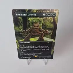 Unnatural Growth (Rainbow Foil) [Secret Lair Drop Series] MTG NM - Image 1