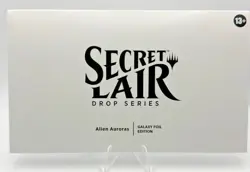 MTG Secret Lair x Chaos Vault Drop Alien Auroras (Galaxy Foil) Sealed - Image 2