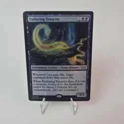 Enduring Tenacity Duskmourn: House of Horror MTG - FOIL- Lightly Played - Image 1