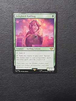 MTG - Delighted Halfling Universes Beyond: the Lord of the Rings - Image 1