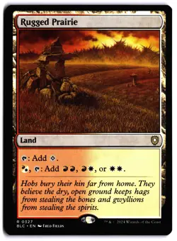Rugged Prairie NM BLC Commander: Bloomburrow MTG - Image 1