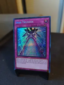 YuGiOh! - Iron Thunder MP25-EN058 Prismatic Secret Rare 1st Edition Near Mint - Image 2