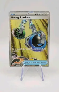 Pokemon TCG: Energy Retrieval 108/086 Ultra Rare - Chaos Rising NM - Image 1