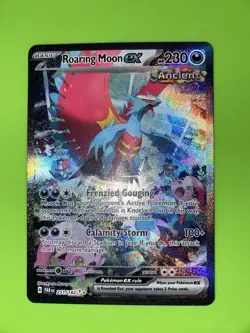Roaring Moon ex SV04 Paradox Rift 251/182 Ultra Rare Full Art Holo Eng 2023 230 - Image 1