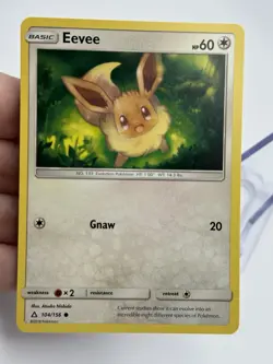 Pokemon Eevee 104/156 Ultra Prism NM Pack Fresh English (A4) - Image 3