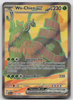 Wo-Chien ex 232/193 Ultra Rare Paldea Evolved Pokemon Near Mint - Image 1