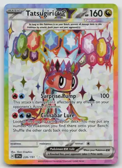 Tatsugiri ex 226/191 Ultra Rare Surging Sparks Pokemon Holo Near Mint - Image 1