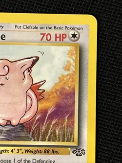 Pokemon Clefable 17/64 (1st Edition) Jungle *Near Mint* ‘Never Played Card’ - Image 4