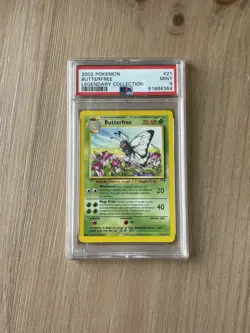 2002 Pokemon Legendary Collection 21/110 Butterfree PSA 9 MINT - Image 1
