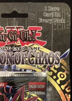 Yu-Gi-Oh! INVASION OF CHAOS 1st Blister Booster and MAGICIAN’S FORCE English Ed. - Image 2