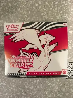 Pokemon TCG Scarlet & Violet White Flare ETB Elite Trainer Box - Sealed - Image 1