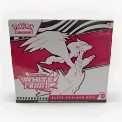 Pokemon TCG: White Flare ETB Elite Trainer Box BRAND NEW SEALED! - Image 1