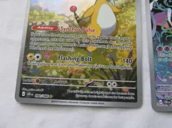 Pokemon 3 Lot Full Art Holo Crobat Xerneas Ampharos Chaos Rising NM Fresh Pull - Image 3