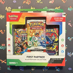 NEW FACTORY SEALED Pokemon TCG First Partner Series 1 Illustration Collection - Image 1