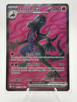 Salazzle ex 101/88 Double RareFull Art Pokemon Perfect Order-Mint - Image 1