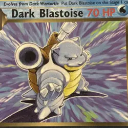 Dark Blastoise LP 20/82 1st Edition Team Rocket Pokemon TCG Regular - Image 4