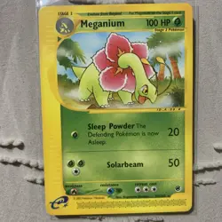 Meganium 53/165 Expedition Base Set, WOTC Wizards of the Coast, Pokemon - Image 1