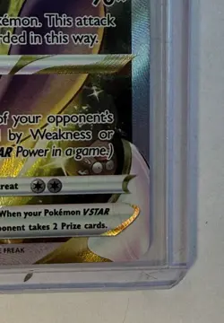 2023 Pokemon Sword And Shield Crown Zenith GG44 Full Art MEWTWO VSTAR - Image 3