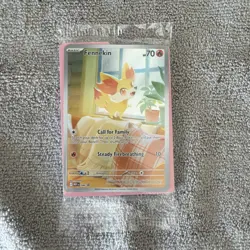 Fennekin Promo #80 CRI EN Chaos Rising Pokemon TCG Black Star Promo SEALED - Image 1