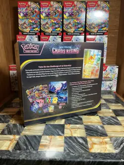 Pokemon TCG The Pokemon Center Chaos Rising Elite Trainer Box Sealed - Image 2