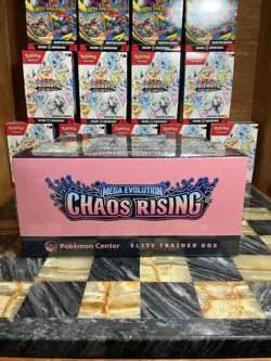 Pokemon TCG The Pokemon Center Chaos Rising Elite Trainer Box Sealed - Image 5