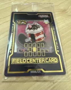 Yugioh TCG Cupsy Yummy 2025 Justice Hunters Field Center Card SEALED - Image 3