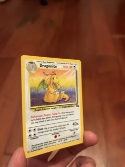 Dragonite Fossil 4/62 Holo WOTC 1999 English - Image 3